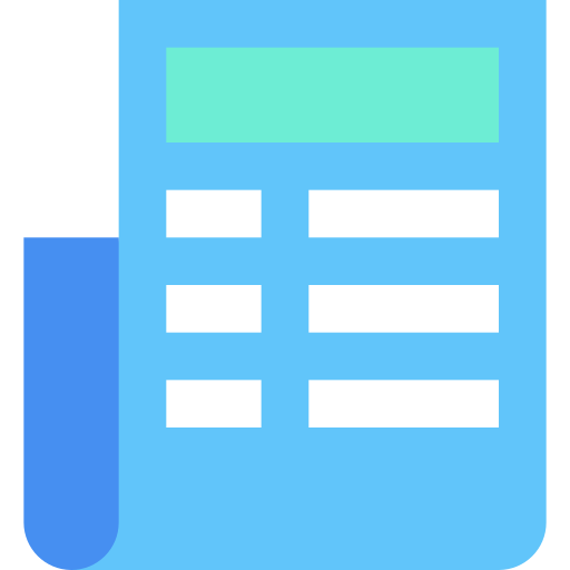 Paper Generic Blue icon