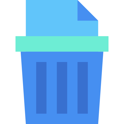 ごみ Generic Blue icon