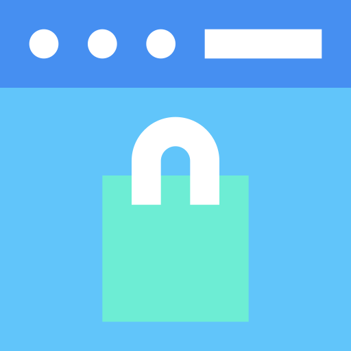 eコマース Generic Blue icon