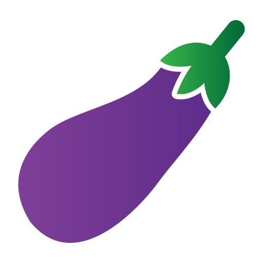 aubergine Generic Flat Gradient icon