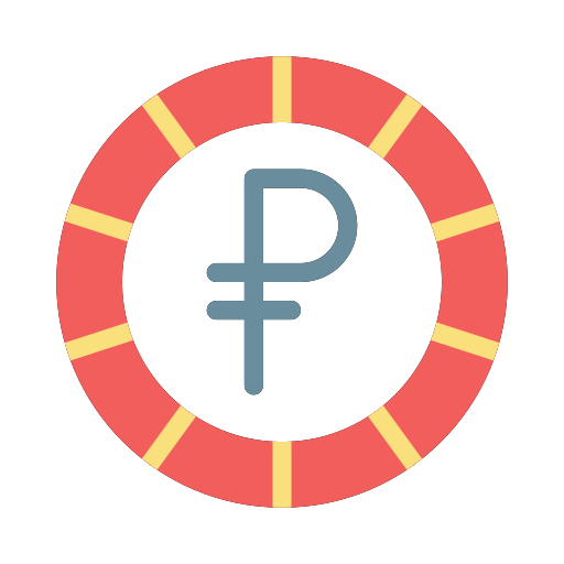 Ruble Vector Stall Flat icon