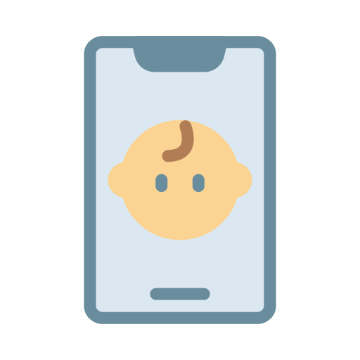 Toddler Vector Stall Flat icon
