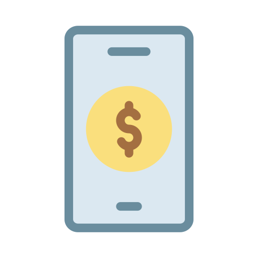 Online payment Vector Stall Flat icon