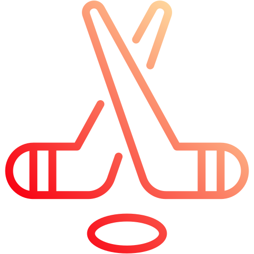 hokej na lodzie Generic Gradient ikona
