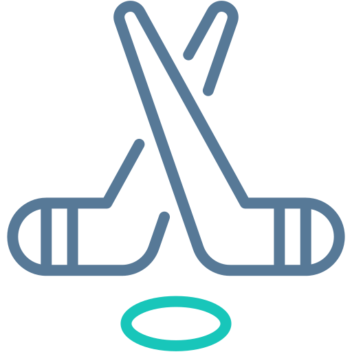 ijshockey Generic Outline Color icoon