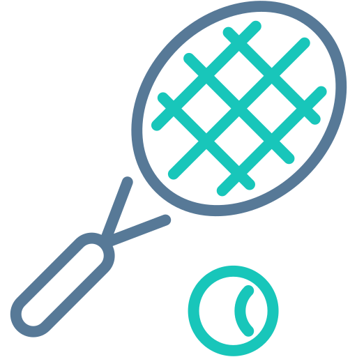 tenis Generic Outline Color ikona