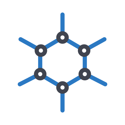 molecola Generic Blue icona