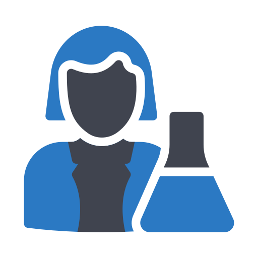 scienziato Generic Blue icona