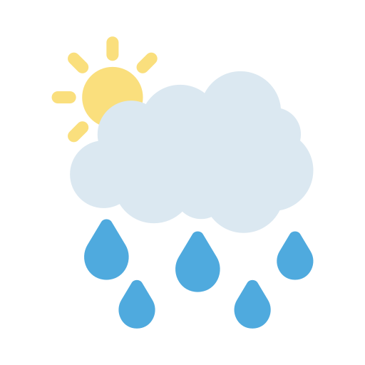 wetter Vector Stall Flat icon