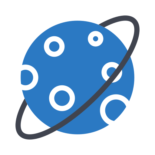 Сатурн Generic Blue иконка