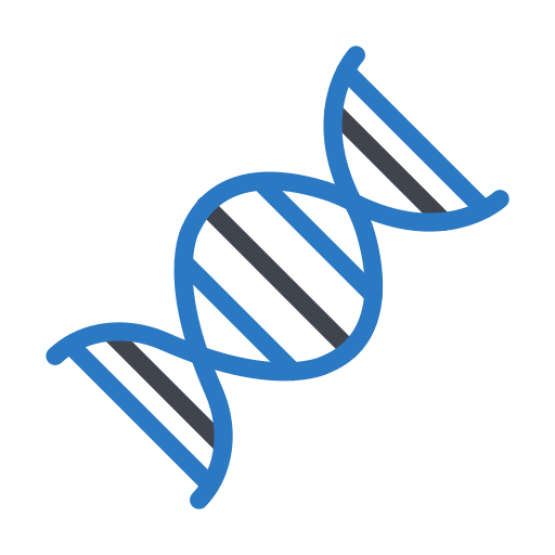 Нить ДНК Generic Blue иконка