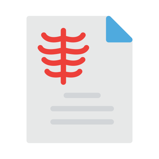Ribs Vector Stall Flat icon