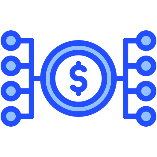 ビジネスと金融 Generic Blue icon