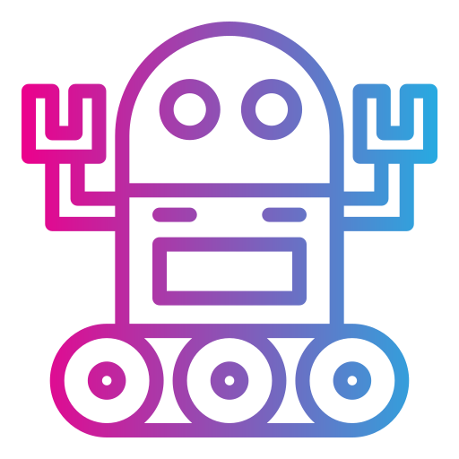 宇宙ロボット Generic Gradient icon