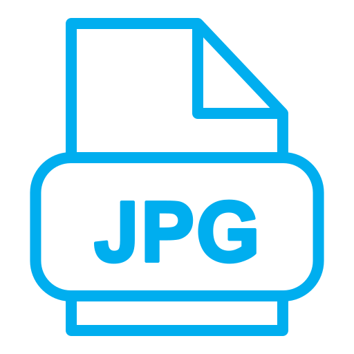 jpg 파일 Generic Simple Colors icon