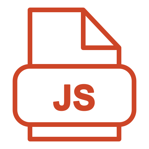 jsファイル Generic Simple Colors icon