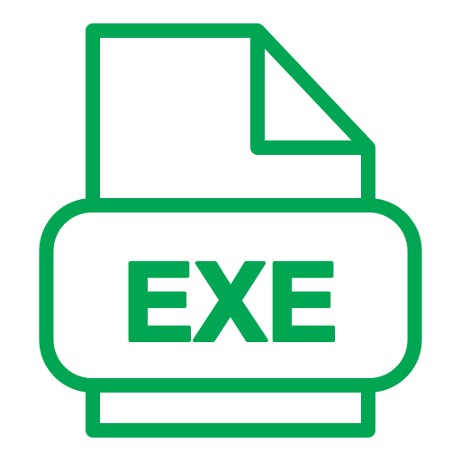 exe 파일 Generic Simple Colors icon