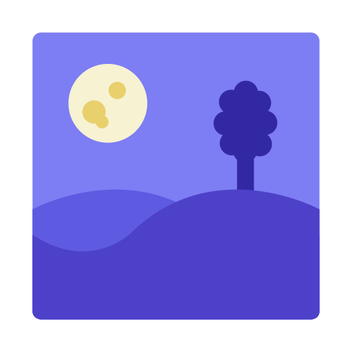 nocne życie Generic Flat ikona