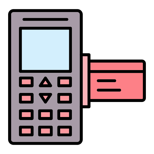 betaalterminal Generic Outline Color icoon