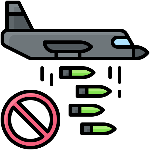myśliwiec Generic Outline Color ikona