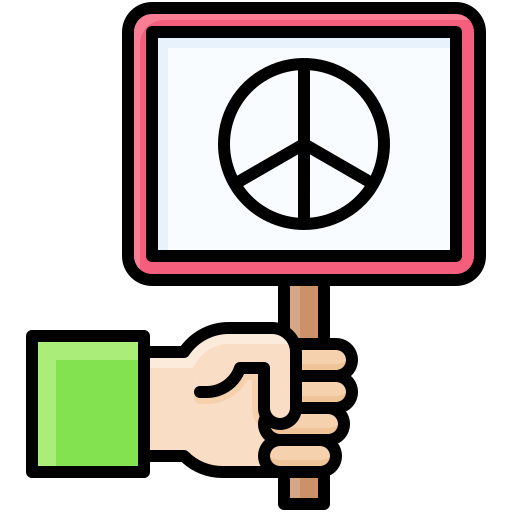 Peace Generic Outline Color icon