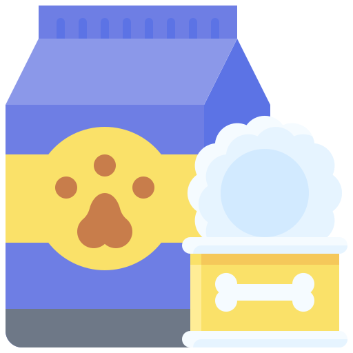 alimentos para mascotas Generic Flat icono