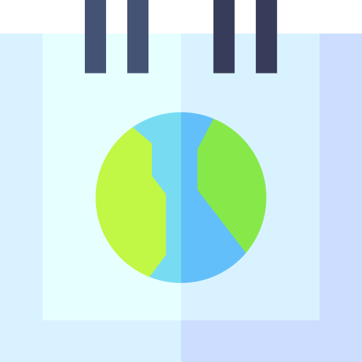 earth day Basic Straight Flat icon