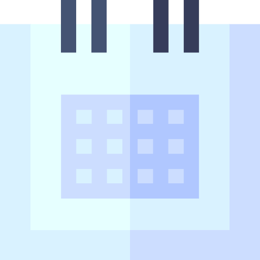 planificación Basic Straight Flat icono