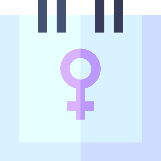 dzień kobiet Basic Straight Flat ikona