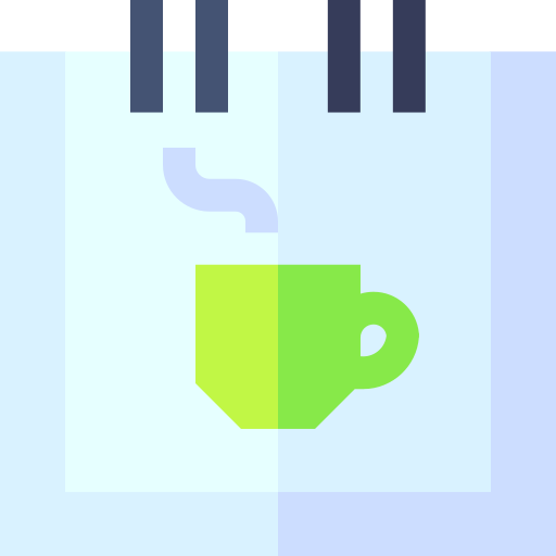 l'ora del tè Basic Straight Flat icona