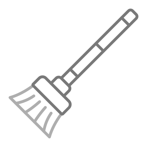 Broom Generic Grey icon