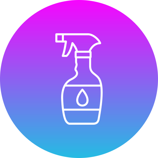 spray czyszczący Generic Flat Gradient ikona