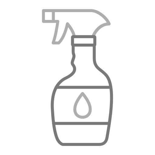 Cleaning spray Generic Grey icon