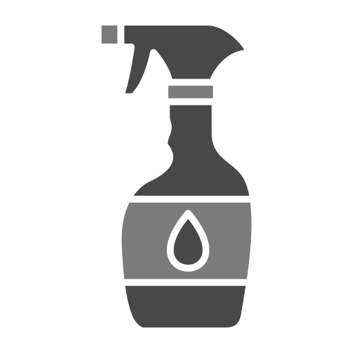 Cleaning spray Generic Grey icon