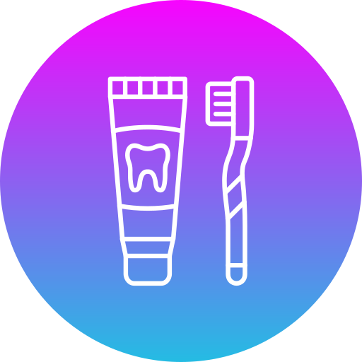 higiene dental Generic Flat Gradient icono