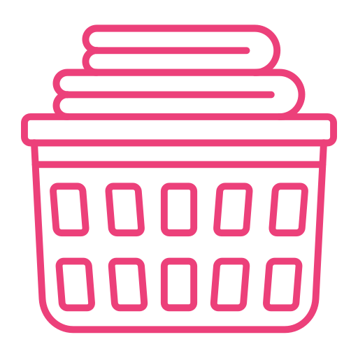 Laundry basket Generic Simple Colors icon
