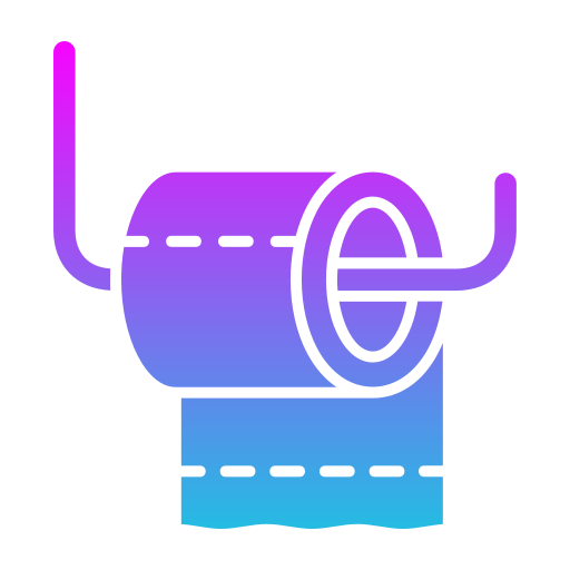 toilettenpapier Generic Flat Gradient icon