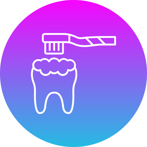 lavarsi i denti Generic Flat Gradient icona