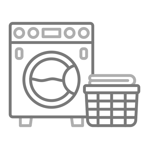 wäsche waschen Generic Grey icon
