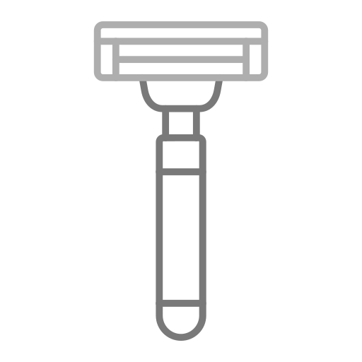 cuchilla de afeitar Generic Grey icono
