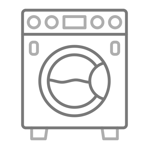 Washing machine Generic Grey icon