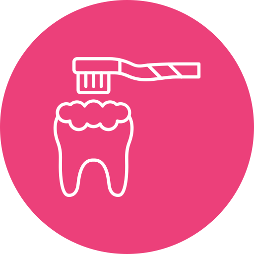 cepillado de dientes Generic Flat icono