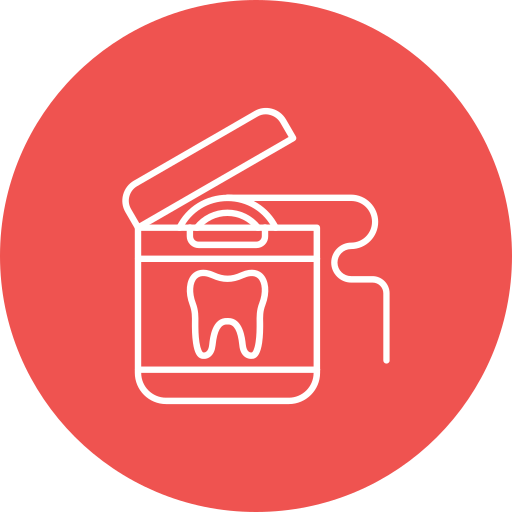 nić dentystyczna Generic Flat ikona