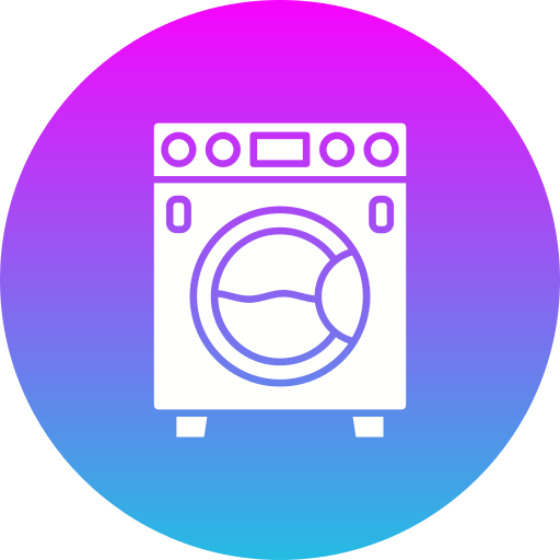 máquina de lavar Generic Flat Gradient Ícone