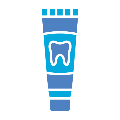 pasta de dentes Generic Blue Ícone