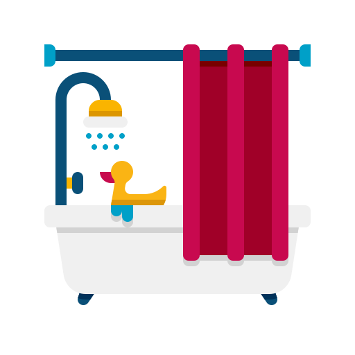 Bath tub Generic Flat icon