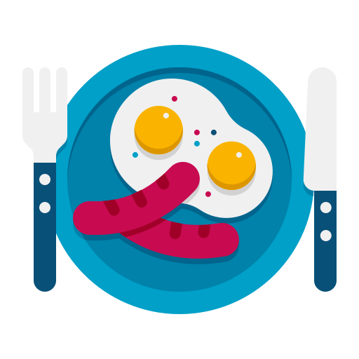 Breakfast Generic Flat icon