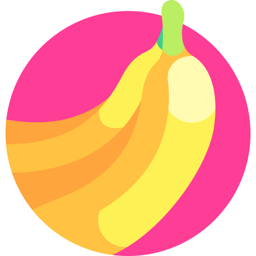 Банан Detailed Flat Circular Flat иконка