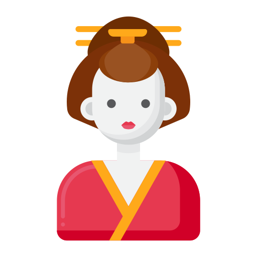 geisha Generic Flat icon