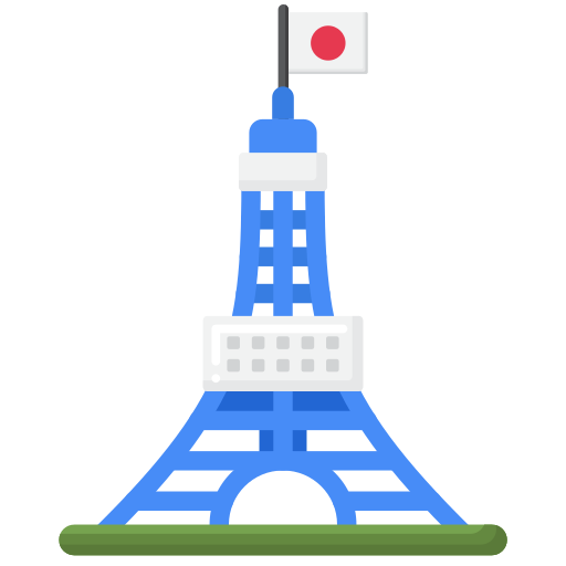 torre de tokio Generic Flat icono